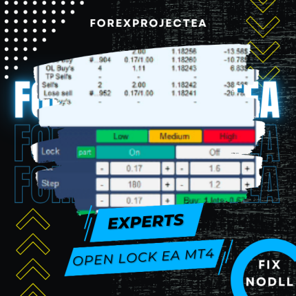 Open lock MT4 v5.40