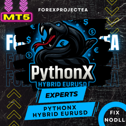 PythonX M1 Hybrid Breakout EURUSD MT5 V5.0